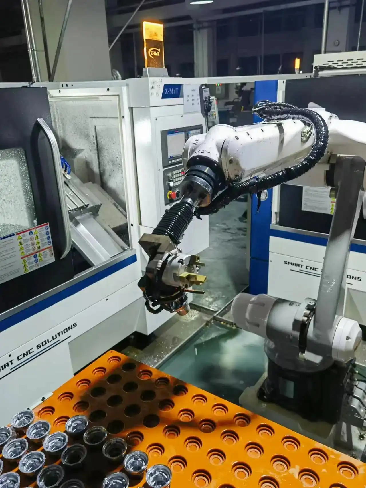 Machining for Soft Robotics: Components for Compliant and Adaptive Grippers